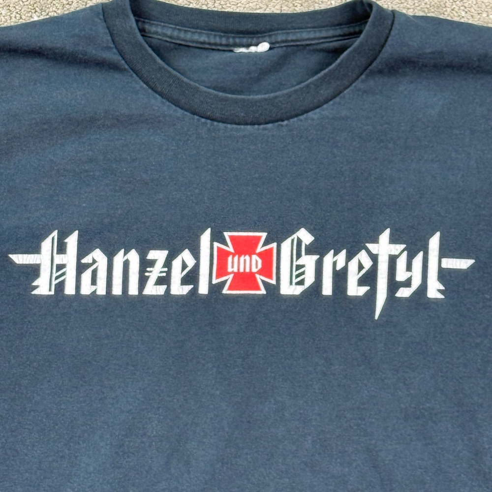 Vintage 2006 Hanzel Und Gretyl Oktotenfest Tour T Shirt Mens XL Industrial Metal